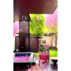 Silkeu Tắm Hương hoa 1000ml (  Hoa Anh Đào và Rau má )